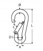 Karabiner, Zeichnung