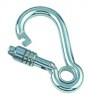 Karabiner mit Springverschluss und Kausche